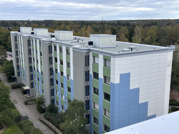 Vesikaton peruskorjaus. Projektinjohtorakennuttaminen, suunnittelu ja valvonta.