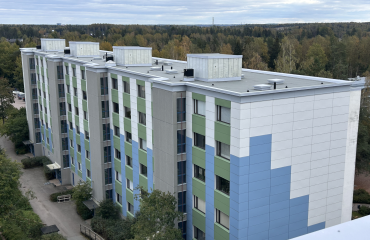 Vesikattosaneeraus Lintukallionrinne