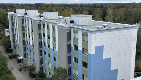 Vesikattosaneeraus Lintukallionrinne