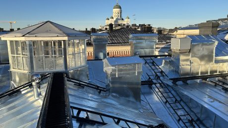 Katon korjaus valvonta Vesikaton peruskorjaus Helsinki Kruunuhaka