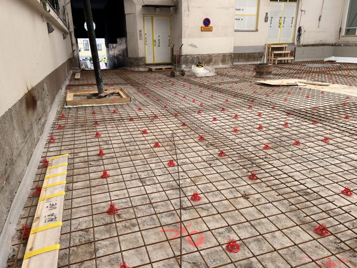 Pihakansiremontin valvoja ja raudoituskatselmus