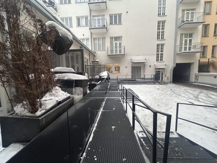 Pihakansiremontin valvoja ja valvontatyö talviolosuhteissa